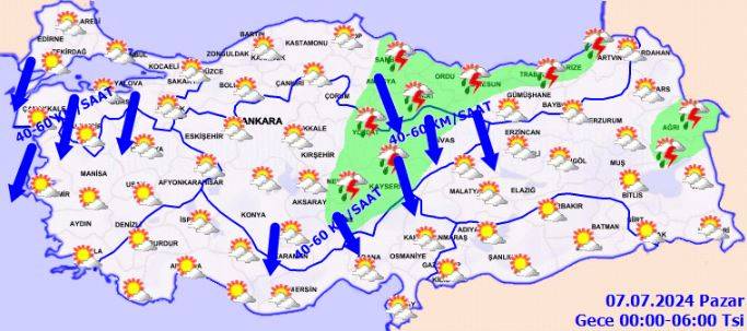 Sağanak geliyor! Meteoroloji saat verip 3 ile yeni uyarı yaptı 10